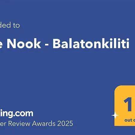 The Nook - Balatonkiliti Σπίτι διακοπών Σίοφοκ